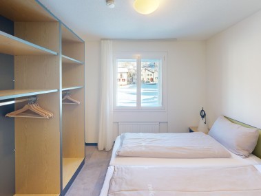 Schlafzimmer - Reka-Feriendorf Bergün