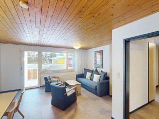 Wohnzimmer - Reka-Feriendorf Bergün