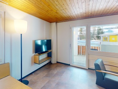 Wohnzimmer - Reka-Feriendorf Bergün