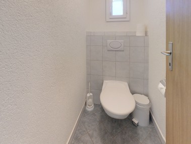 Badezimmer - Reka-Feriendorf Bergün