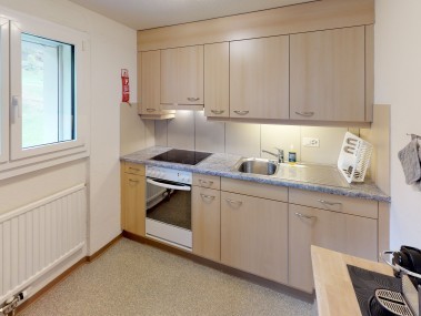 Küche - Reka-Feriendorf Bergün