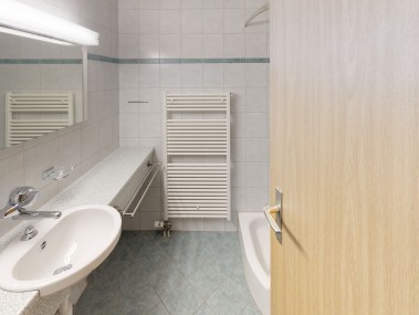 Badezimmer - Reka-Feriendorf Bergün