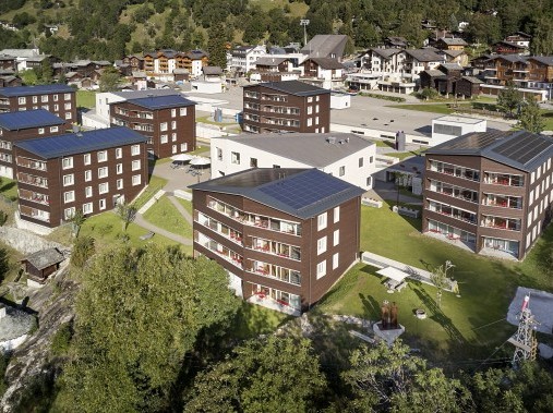 Vue extérieure en été - Village de vacances Reka Blatten