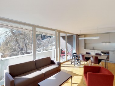 Living room with dining area  - Reka Holiday Village Blatten