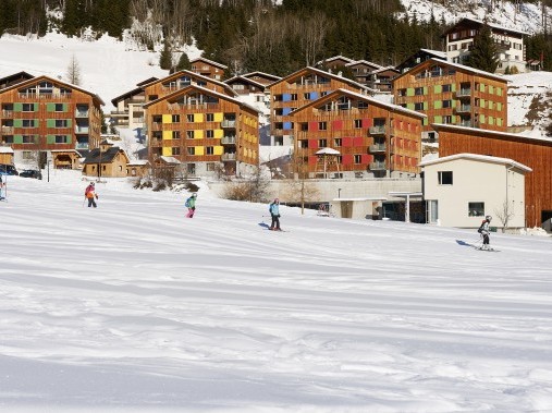 Vista esterna in inverno - Villaggio turistico Reka Disentis