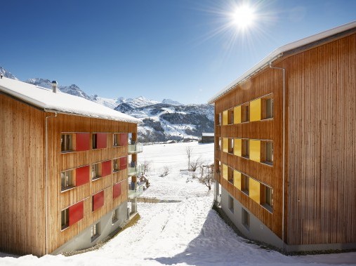 Vista esterna in inverno - Villaggio turistico Reka Disentis