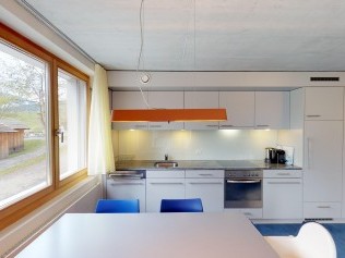 Kitchen with dining area -  Reka Holiday Village Disentis