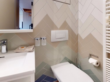 Badezimmer - Reka-Feriendorf Hasliberg