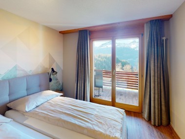 Schlafzimmer - Reka-Feriendorf Hasliberg