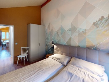 Schlafzimmer - Reka-Feriendorf Hasliberg