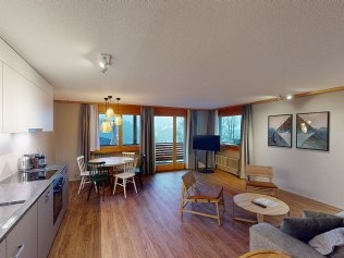 Wohnzimmer - Reka-Feriendorf Hasliberg