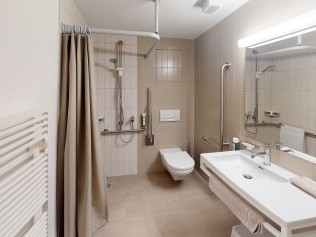 Badezimmer - Reka-Feriendorf Hasliberg