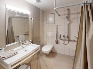 Badezimmer - Reka-Feriendorf Hasliberg