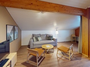 Wohnzimmer - Reka-Feriendorf Hasliberg