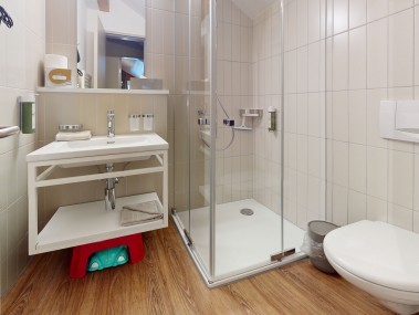 Badezimmer - Reka-Feriendorf Hasliberg