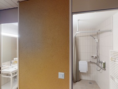 Badezimmer - Reka-Feriendorf Hasliberg