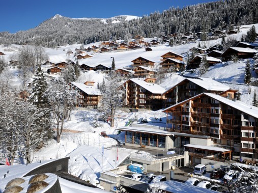 Vista esterna in inverno - Villaggio turistico Reka Hasliberg