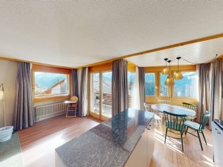 Wohnzimmer - Reka-Feriendorf Hasliberg -Typ D