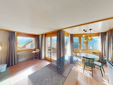 Wohnzimmer - Reka-Feriendorf Hasliberg -Typ D