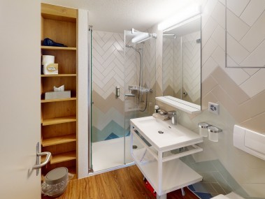 Badezimmer - Reka-Feriendorf Hasliberg - Typ D