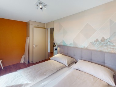 Schlafzimmer - Reka-Feriendorf Hasliberg - Typ D