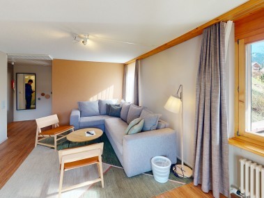 Wohnzimmer - Reka-Feriendorf Hasliberg -Typ D