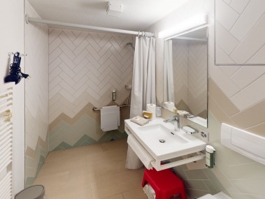 Badezimmer - Reka-Feriendorf Hasliberg - Typ E