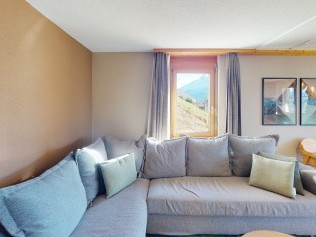 Wohnzimmer - Reka-Feriendorf Hasliberg -Typ E