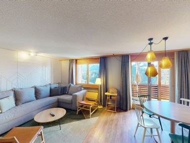 Wohnzimmer - Reka-Feriendorf Hasliberg