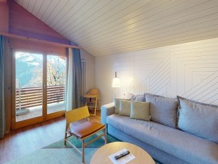 Wohnzimmer - Reka-Feriendorf Hasliberg