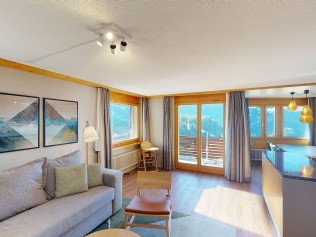 Wohnzimmer - Reka-Feriendorf Hasliberg