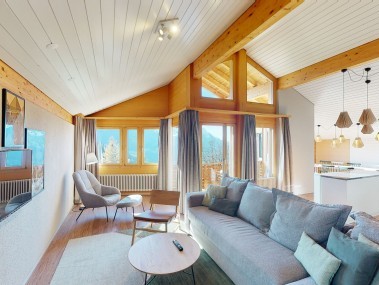 Wohnzimmer - Reka-Feriendorf Hasliberg