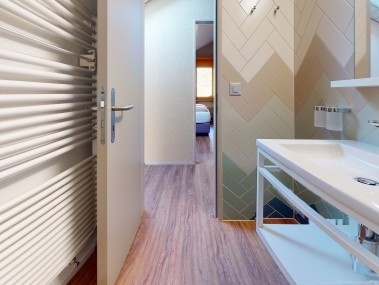 Badezimmer - Reka-Feriendorf Hasliberg