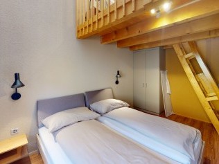 Schlafzimmer - Reka-Feriendorf Hasliberg