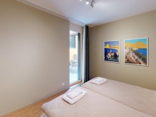 Typ E, Modern Apartment, barrierefrei, 2 Schlafzimmer - Reka-Feriendorf Lugano-Albonago