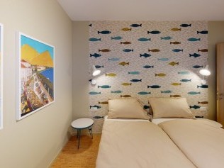 Typ E, Modern Apartment, barrierefrei, 2 Schlafzimmer - Reka-Feriendorf Lugano-Albonago