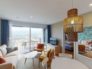 Typ B, Modern Apartment, barrierefrei, 1 Schlafzimmer - Reka-Feriendorf Lugano-Albonago