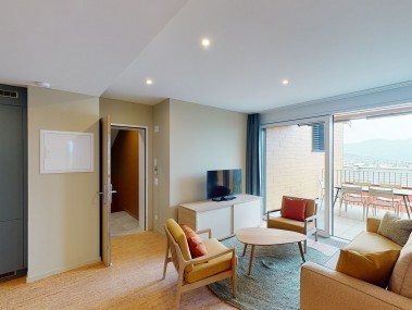 Typ E, Modern Apartment, barrierefrei, 2 Schlafzimmer - Reka-Feriendorf Lugano-Albonago