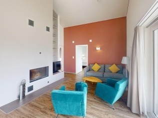 Wohnzimmer mit Essbereich/Küche - Reka-Feriendorf Montfaucon