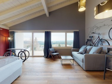 Combined living and bedroom - Reka Holiday Village Montfaucon