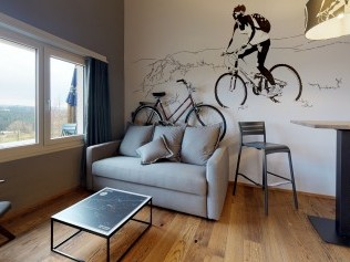 Wohn- und Schlafzimmer - Reka-Feriendorf Montfaucon