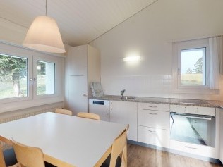 Wohnzimmer mit Essbereich - Reka-Feriendorf Montfaucon