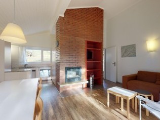 Wohnzimmer mit Essbereich - Reka-Feriendorf Montfaucon