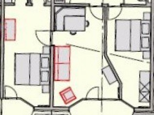 Pianta appartamento tipo B