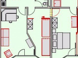 Pianta appartamento tipo C