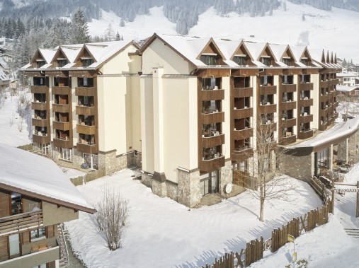 Vue extérieure en hiver - Village de vacances Reka Sörenberg