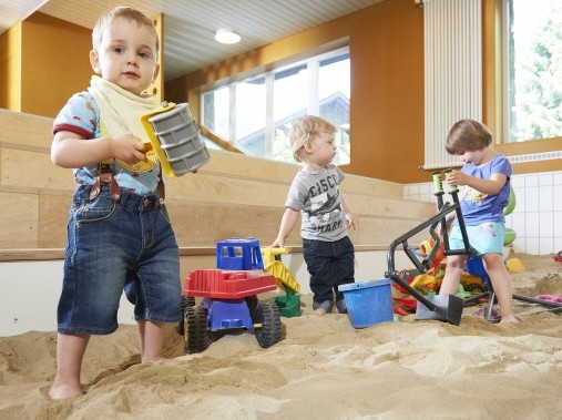 Bac à sable indoor - Village de vacances Reka Sörenberg