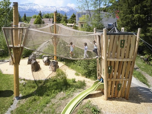 Parcours d'aventure - Village de vacances Reka Sörenberg