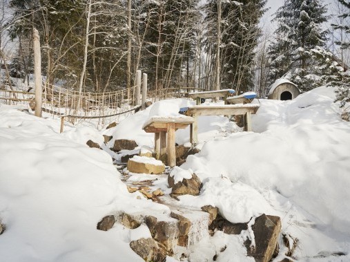 Vue extérieure en hiver - Village de vacances Reka Sörenberg