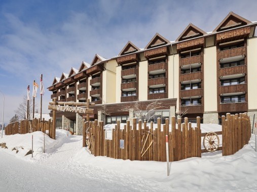 Exterior view in winter - Reka Holiday Village Sörenberg